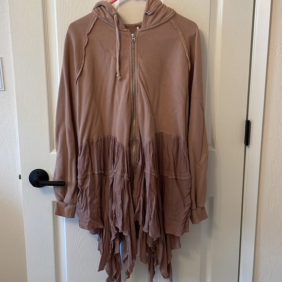 Free People Moon Dust hooded cardi - Picture 2 of 6